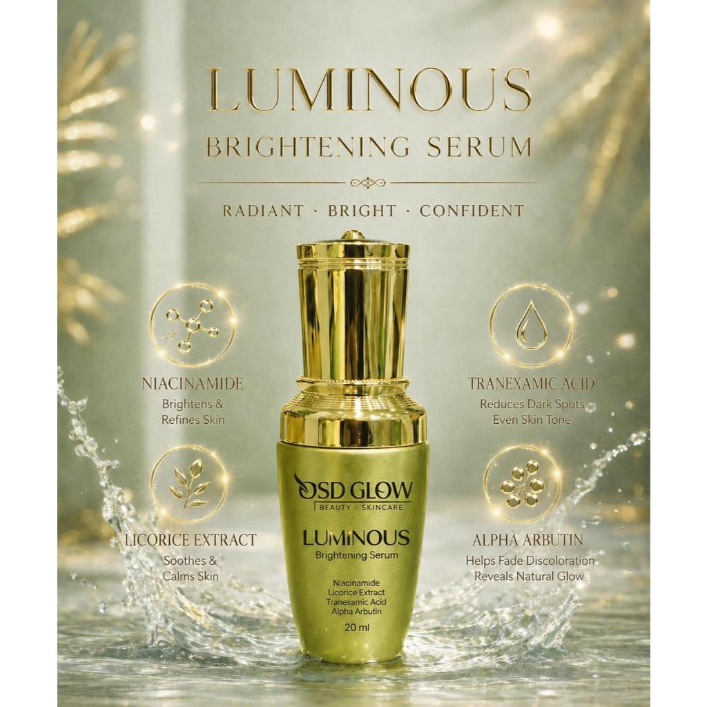 OSD GLOW BEAUTY SKINCARE - Luminous Brightening Serum Sage