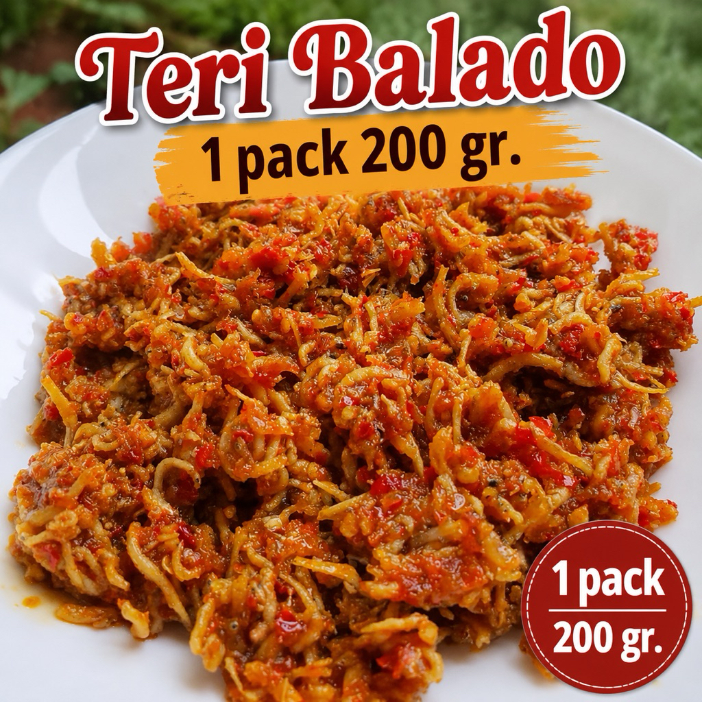 TERI BALADO | TERI KACANG BALADO