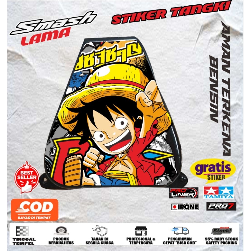 stiker tangki bensin smash lama smash 2005