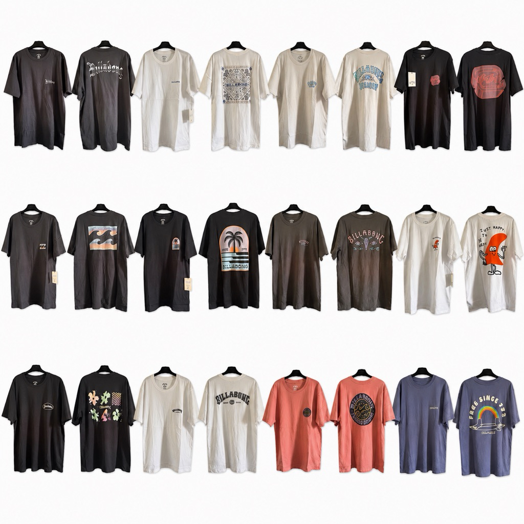 Kaos billabong original T-shirt  billabong original baju billabong kaos surf size M