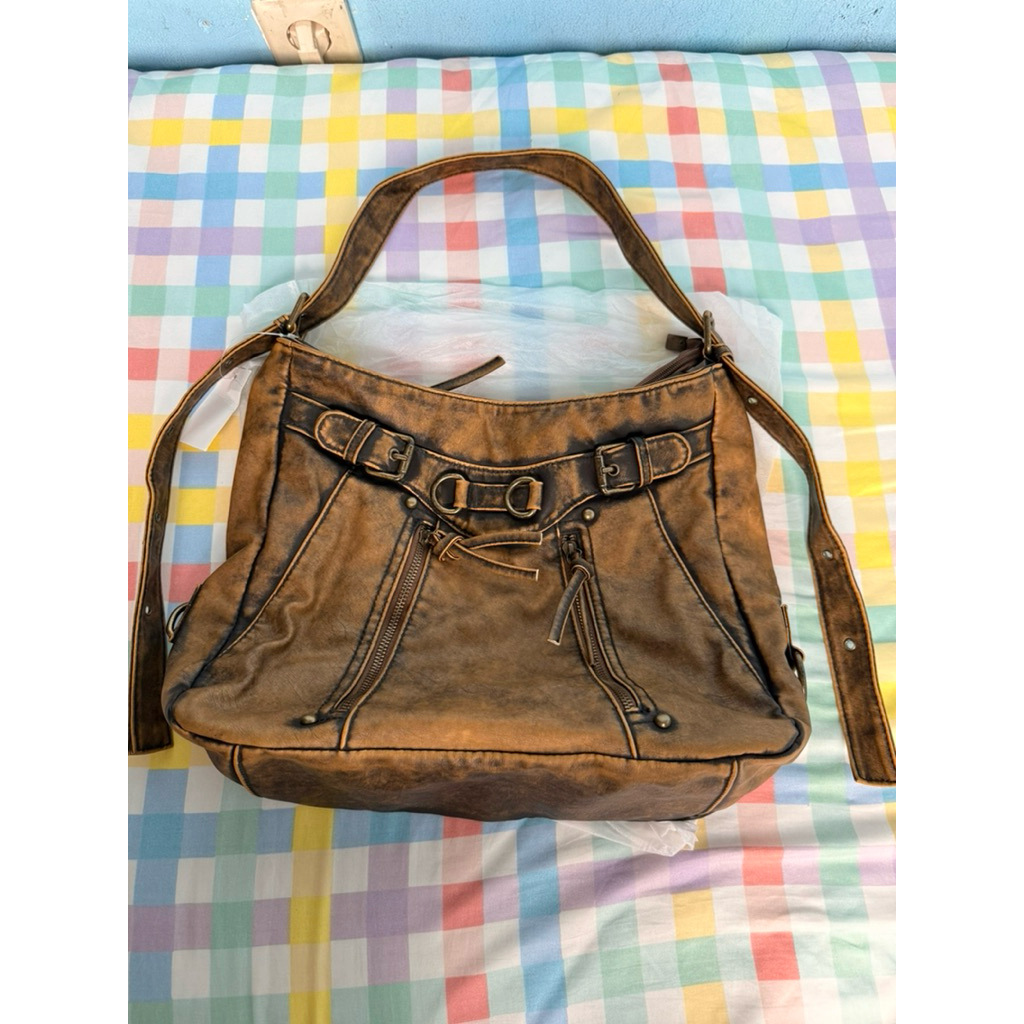 Sling Bag Dupe Balen No Brand Brown Preloved