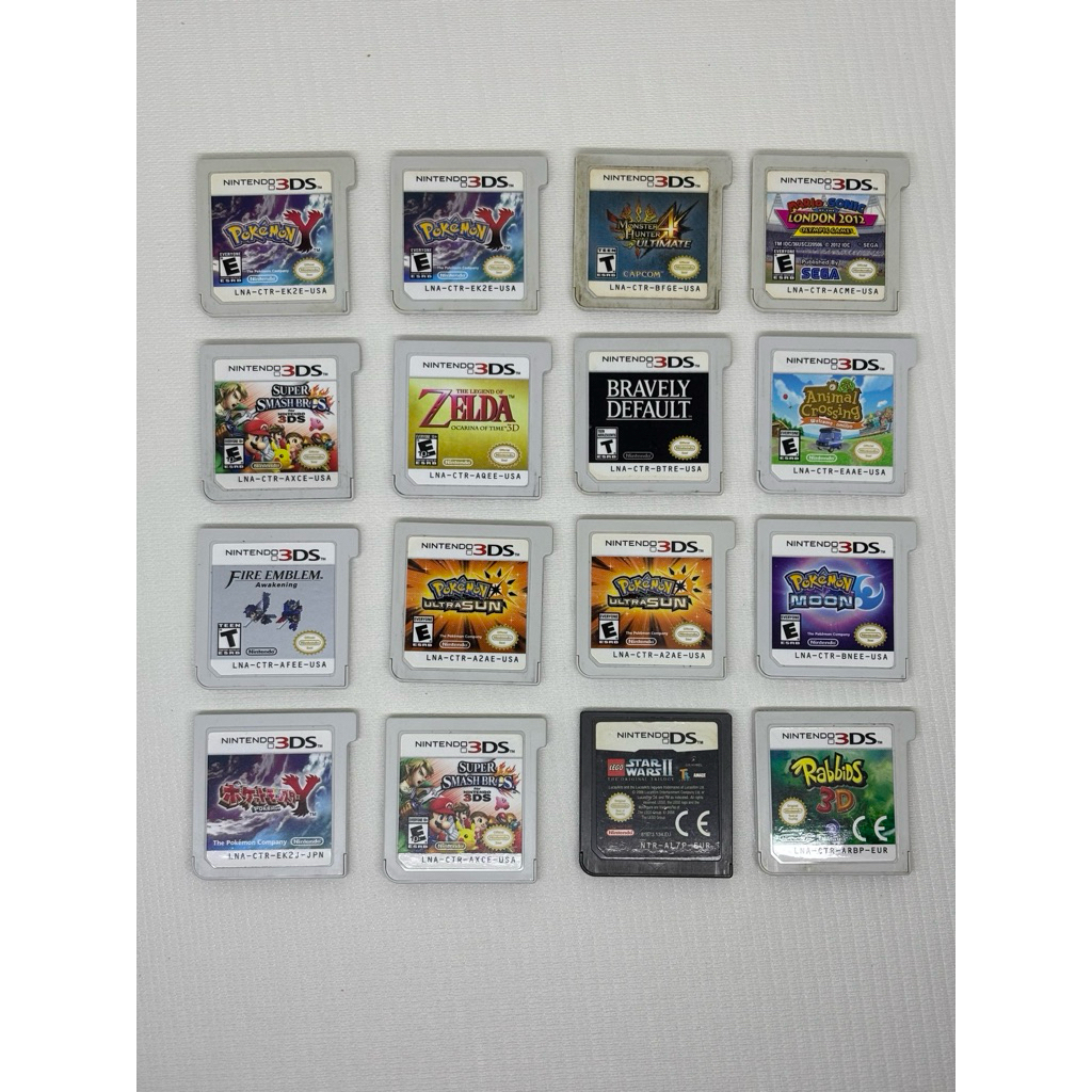 Nintendo 3ds game cartridge