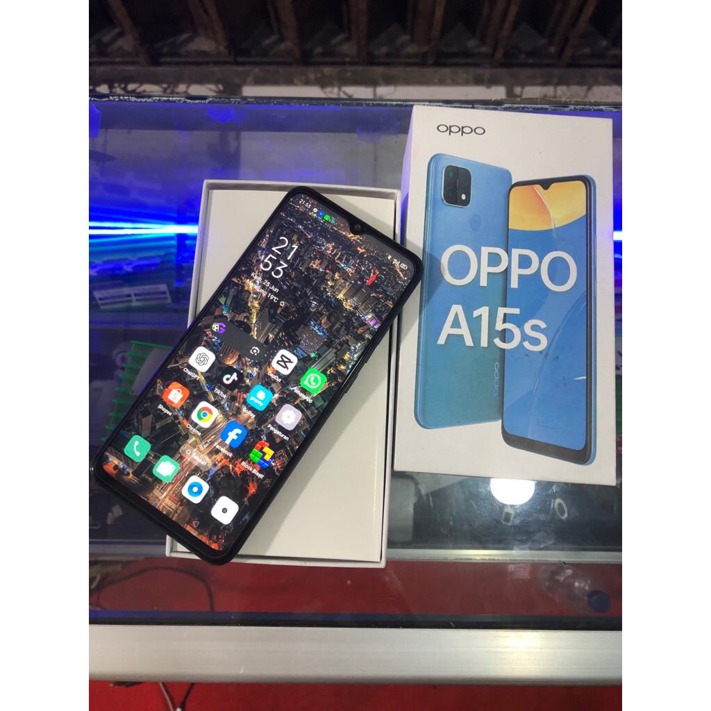 Oppo A15s Second Ori Fullset