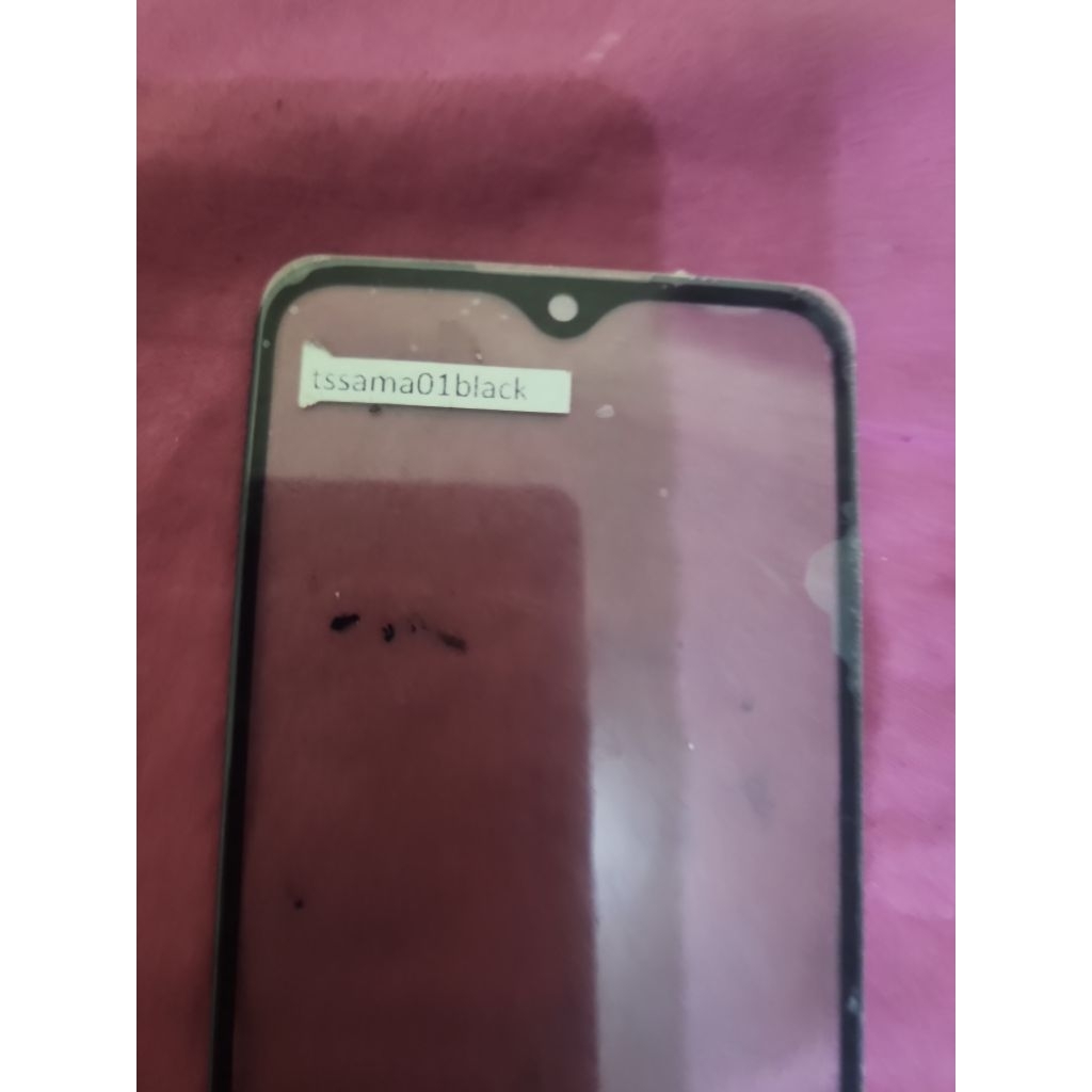 Kaca Lcd / Kaca Touchcreen + Oca Samsung A01 black
