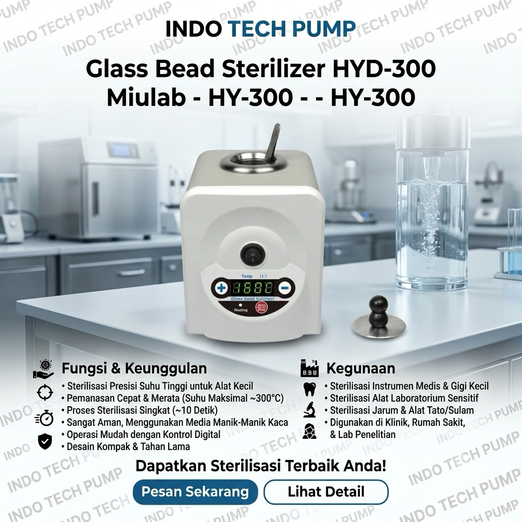 Glass Bead Sterilizer HYD-300 Miulab - HY-300 - - HY-300