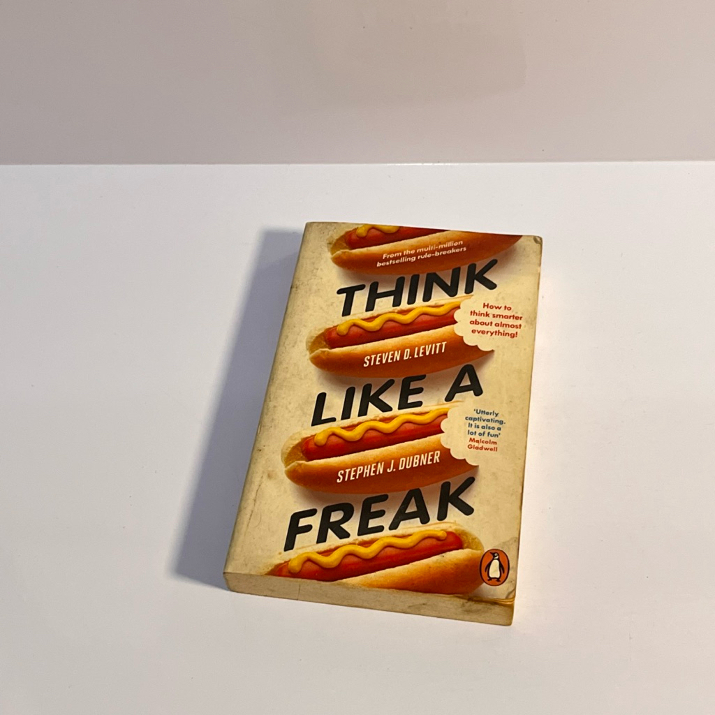 [Original, English] Think Like a Freak by Steven Levitt