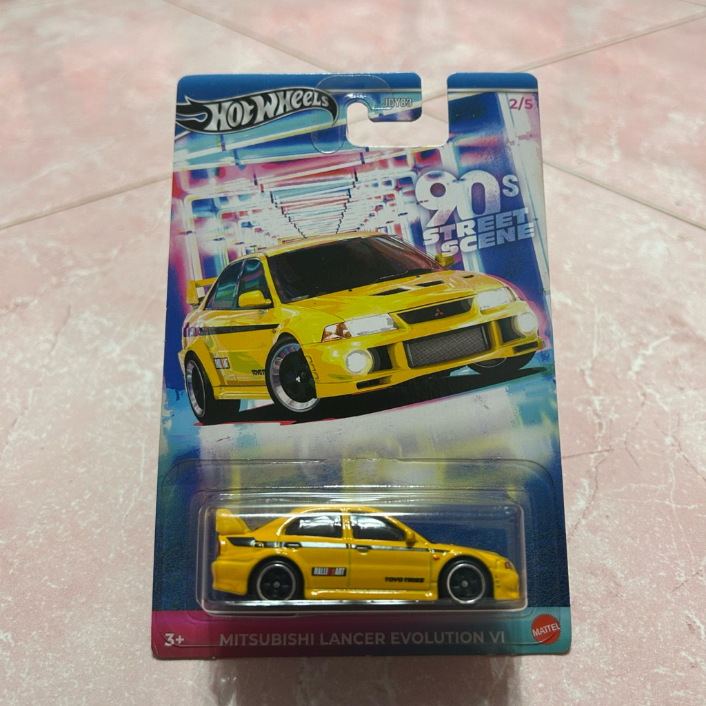 Hotwheels Mitsubishi Lancer Evolution VI 90S Street Scene
