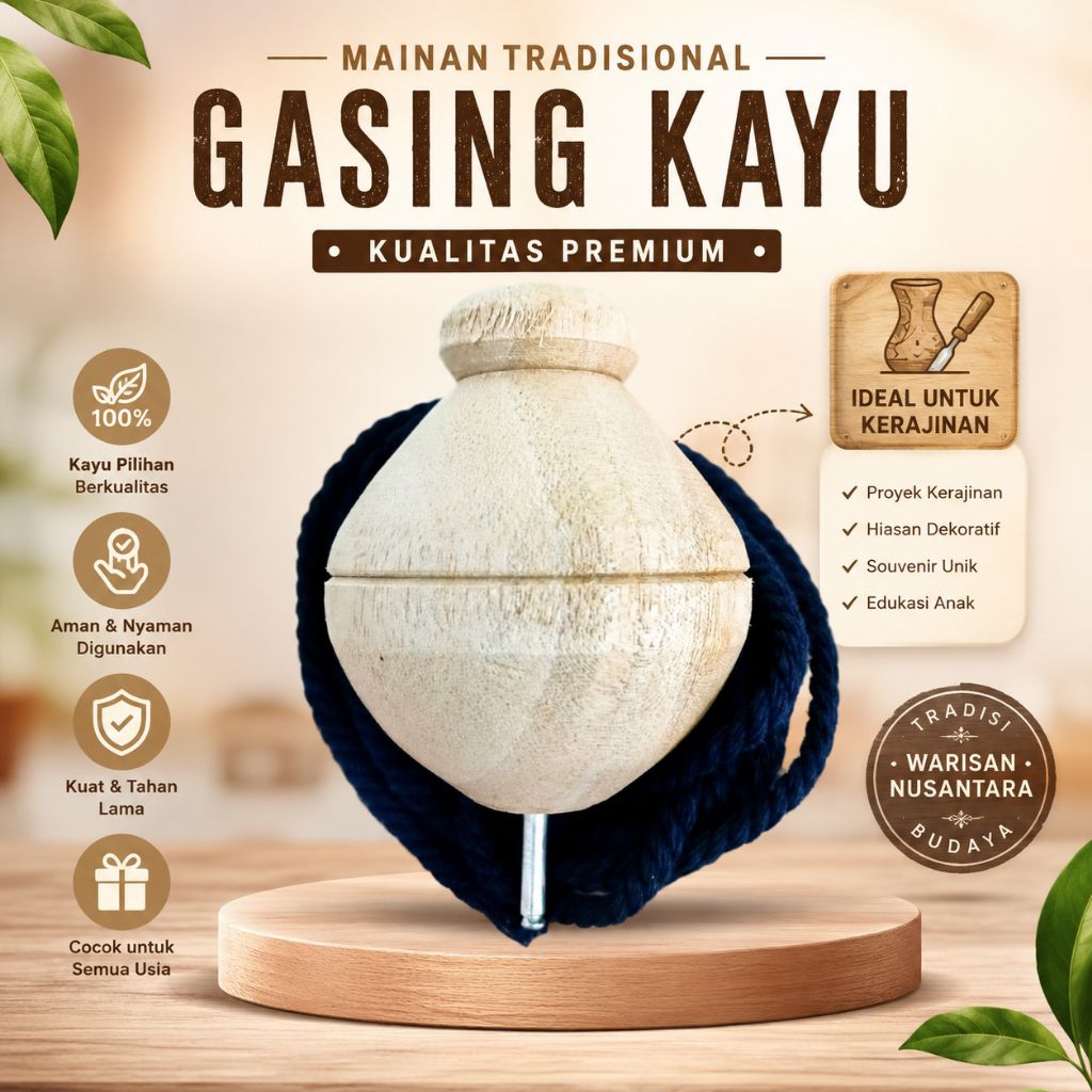 patu - paton - gasing kayu - panggalan gasing - gasing tradisional - mainan anak-anak - mainan gasin