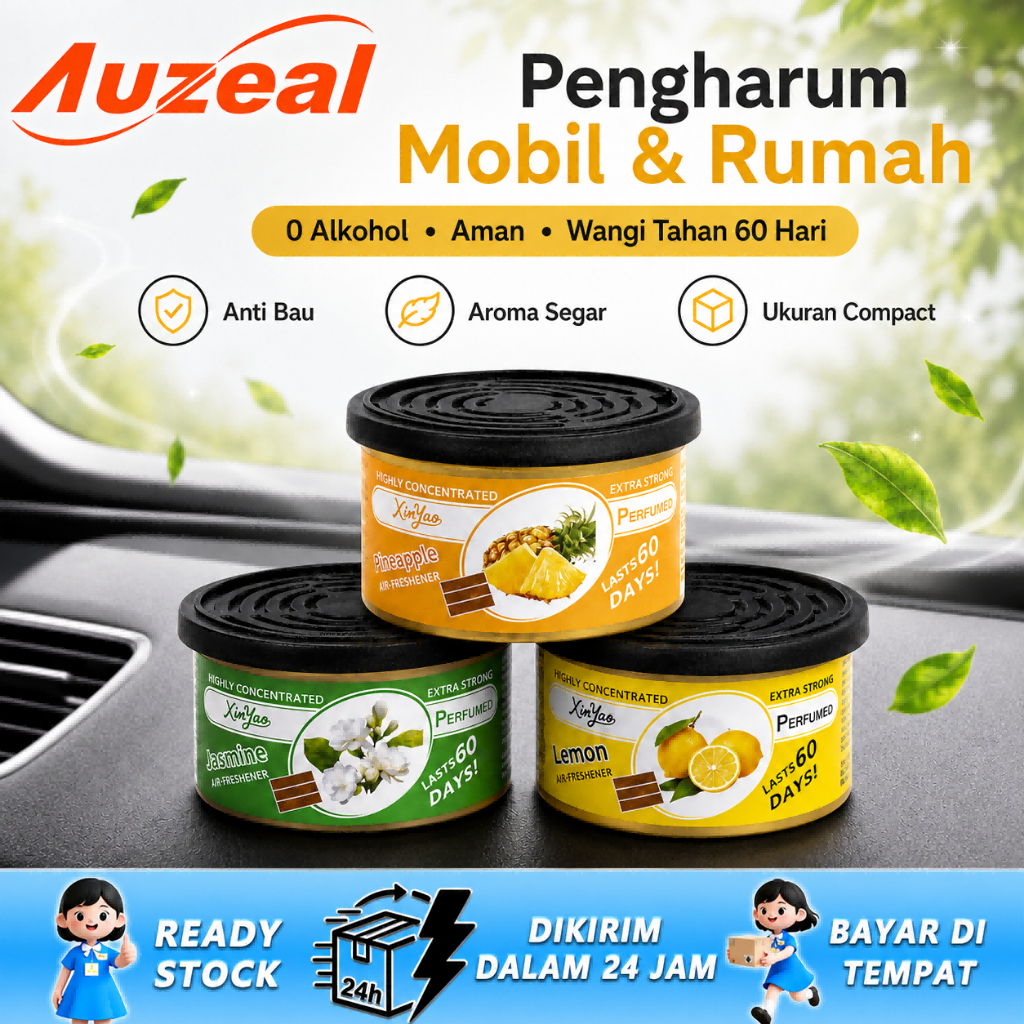 Auzeal SCENTS PARFUM MOBIL CALIFORNIA SCENT PEWANGI MOBIL CALIFORNIA