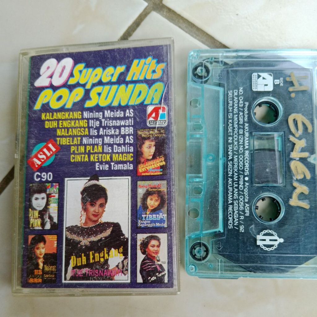 KASET PITA 20 SUPER HITS POP SUNDA