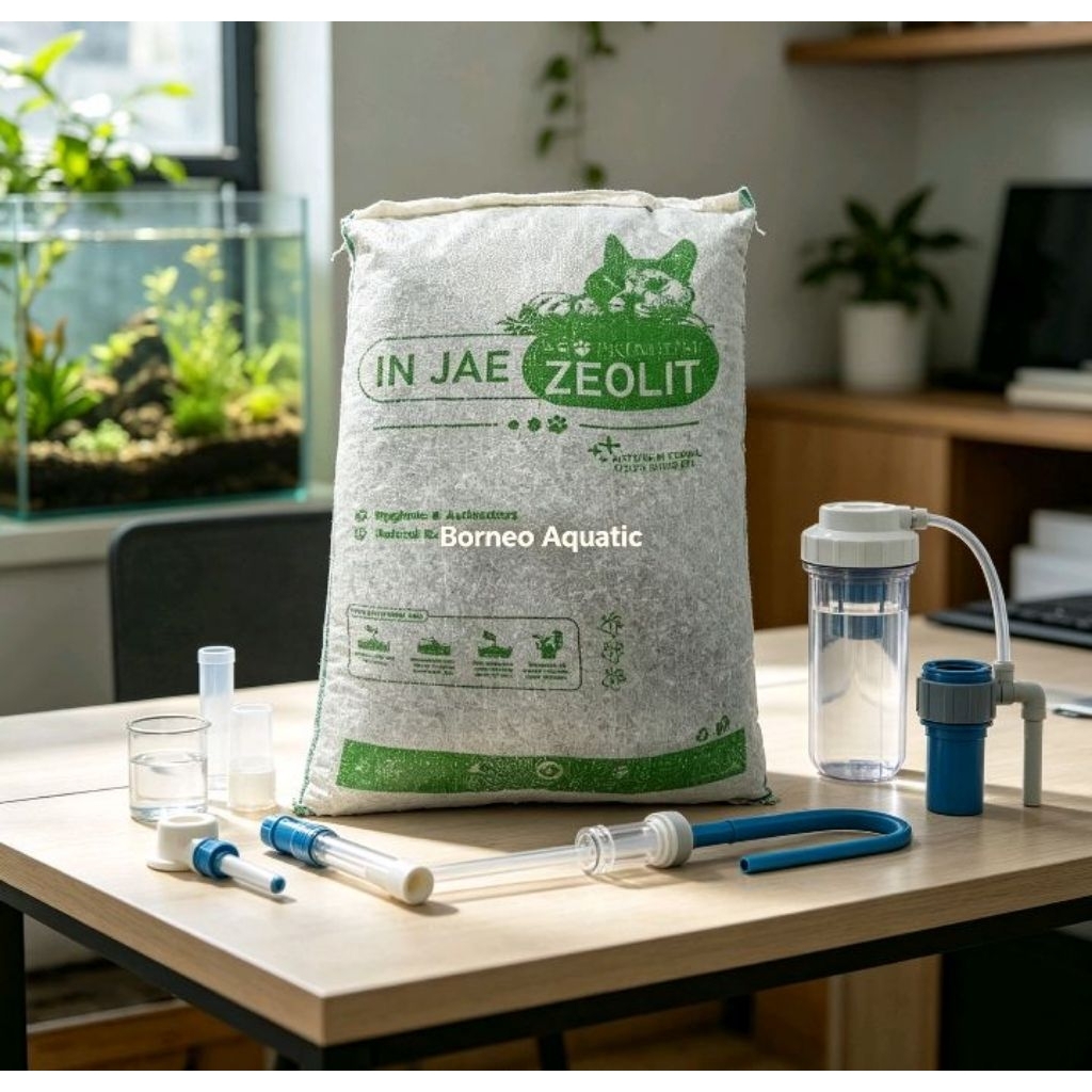 PASIR ZEOLITE 1 KARUNG // MEDIA FILTER AIR SUMUR GORONG-GORONG DAN SUMUR BOR // AQUARIUM