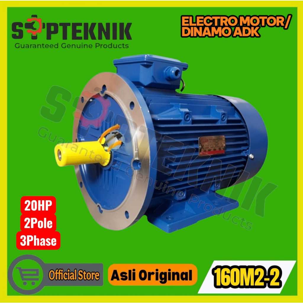 ELEKTRO MOTOR/DINAMO MOTOR 20HP ADK
