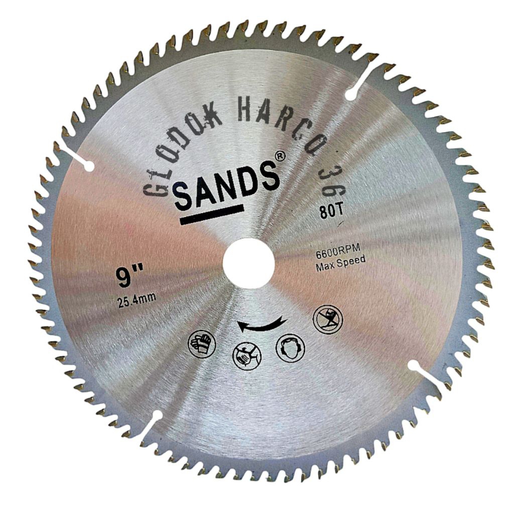 Diamond Multi Cutter Saw Blade 9 inch mata gergaji potong almunium & kayu
