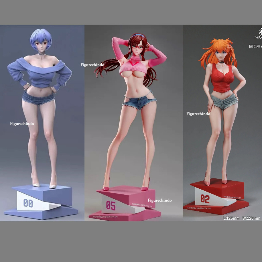 [ Ready ] Neon Genesis Evangelion ~ The Summer Plants Studio ~ Mari Makinami - Ayanami Rei -Asuka La