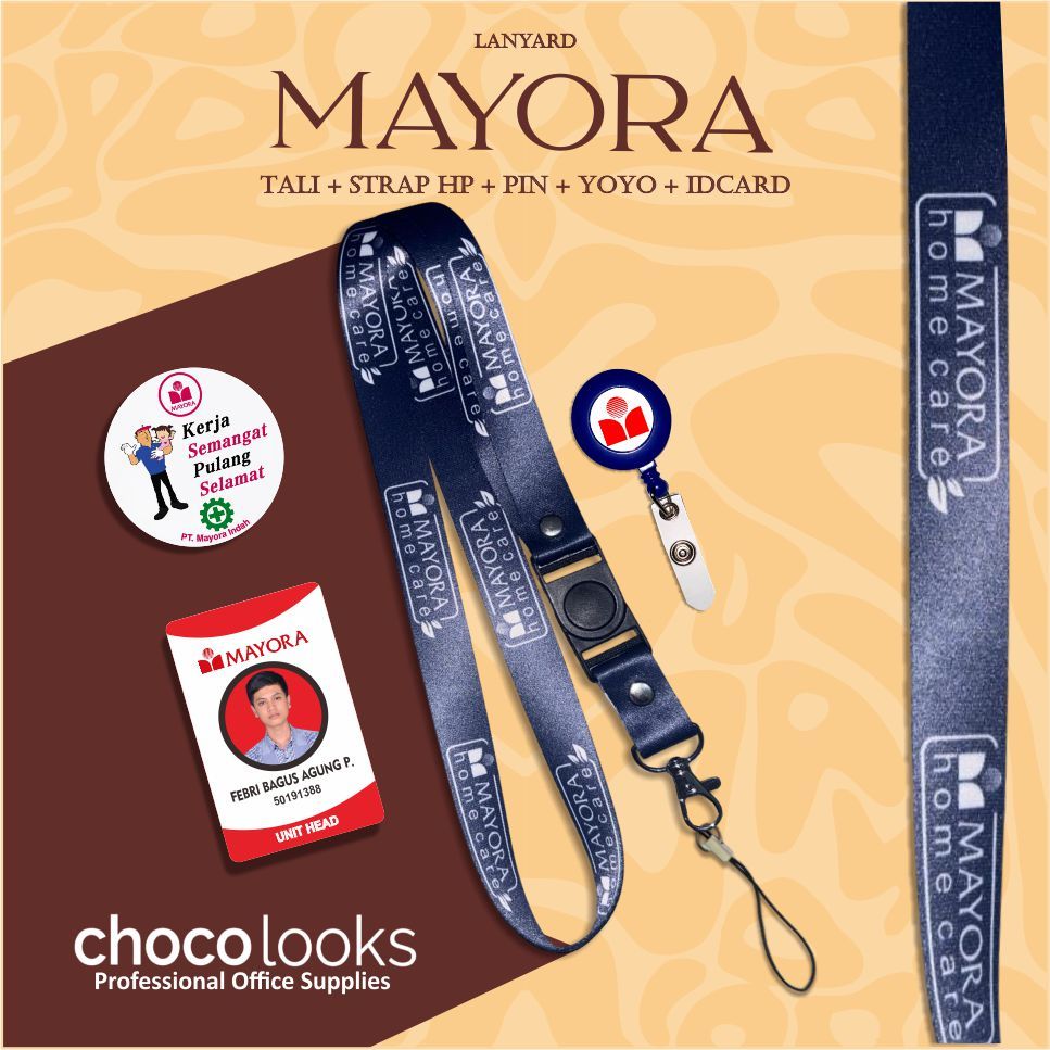 Tali IDcard Mayora | Lanyard MAYORA [ READY STOCK ]