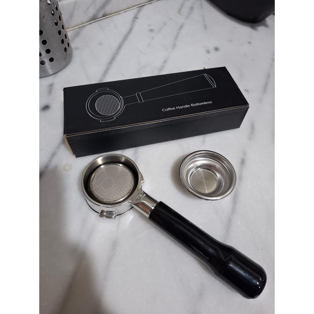bottomless portafilter 58mm naked portafilter guerrero