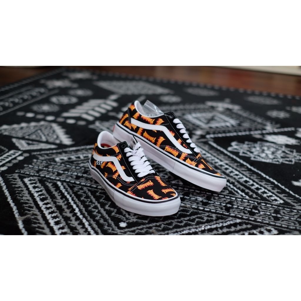 Vans Oldskool Skate x Thrasher Flames