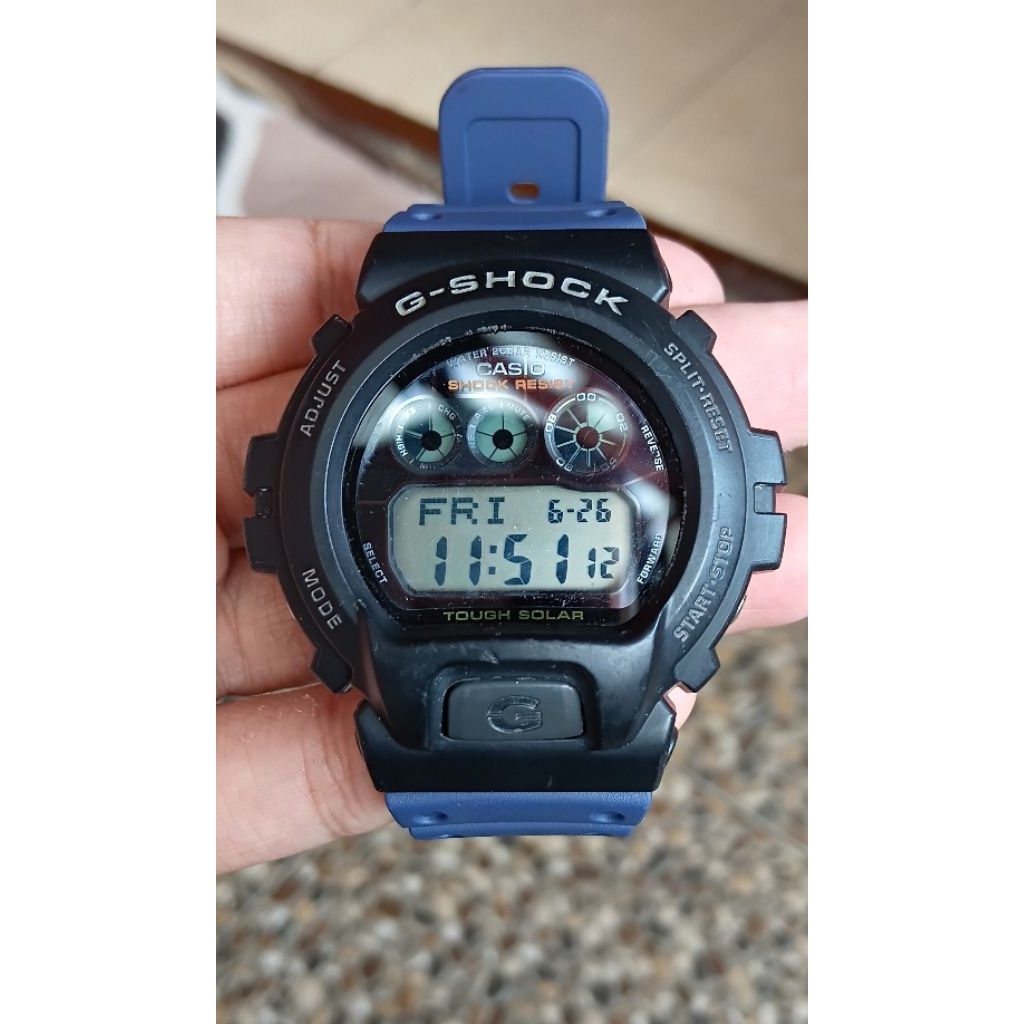 Casio G-Shock G-6900 Tough Solar Second/Bekas/Preloved