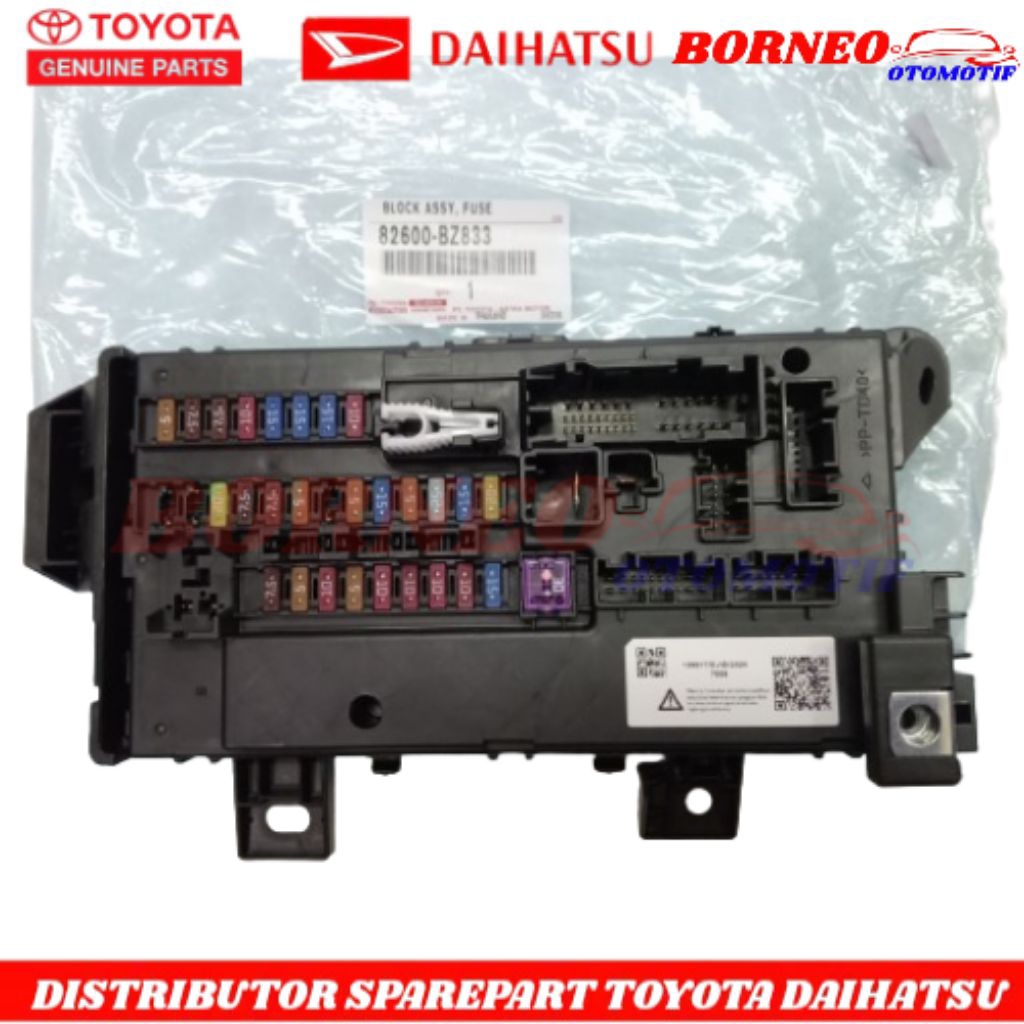 Fuse Blok Sekring Sikring Bcm Avanza/Xenia 2019-2021 Original 82600-BZ833