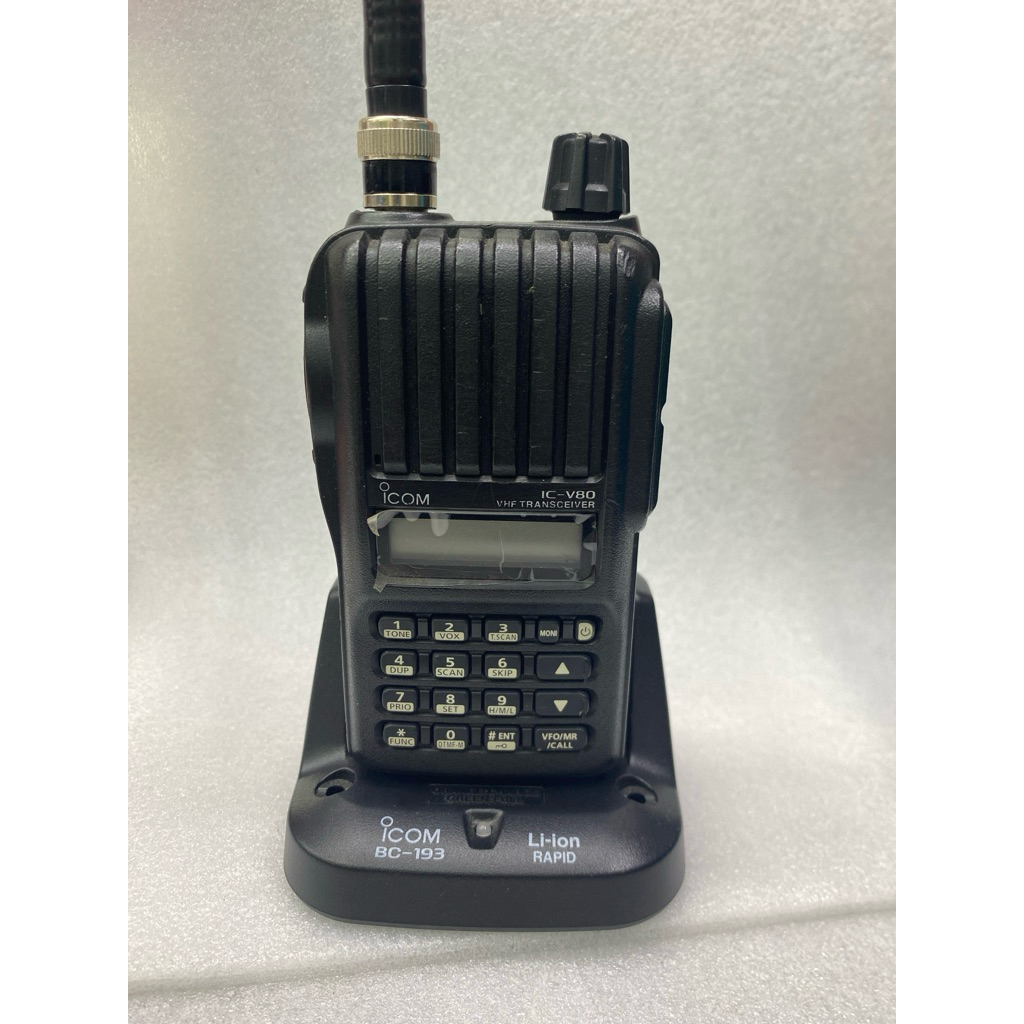 HT ICOM IC v80 vhf bekas