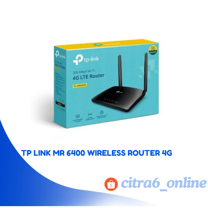 TP-LINK MR6400 WIRELESS ROUTER 4G