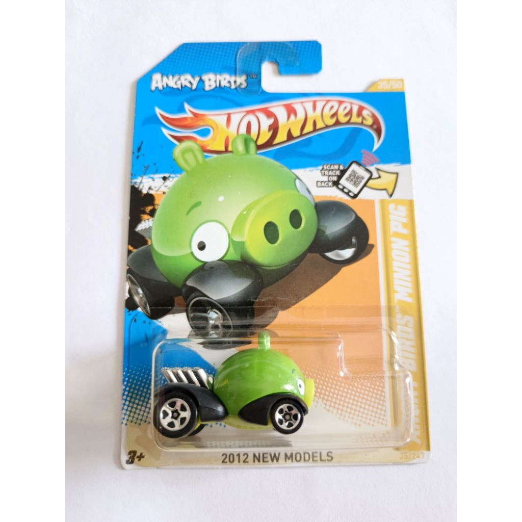 HOTWHEELS ANGRY BIRDS MINION PIG 2012 MODELS