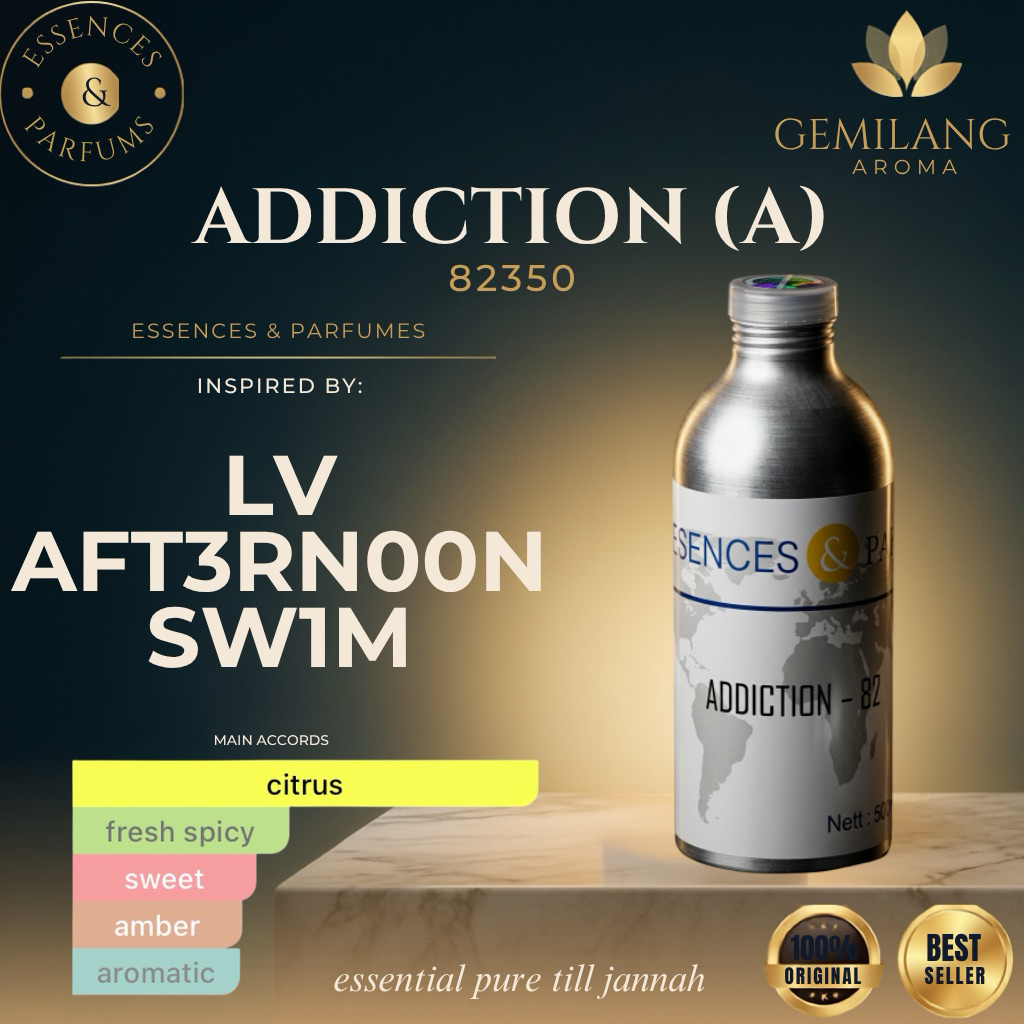 BIBIT PARFUM ESSENCES ADDICTION GRADE A SEGEL 500GRAM