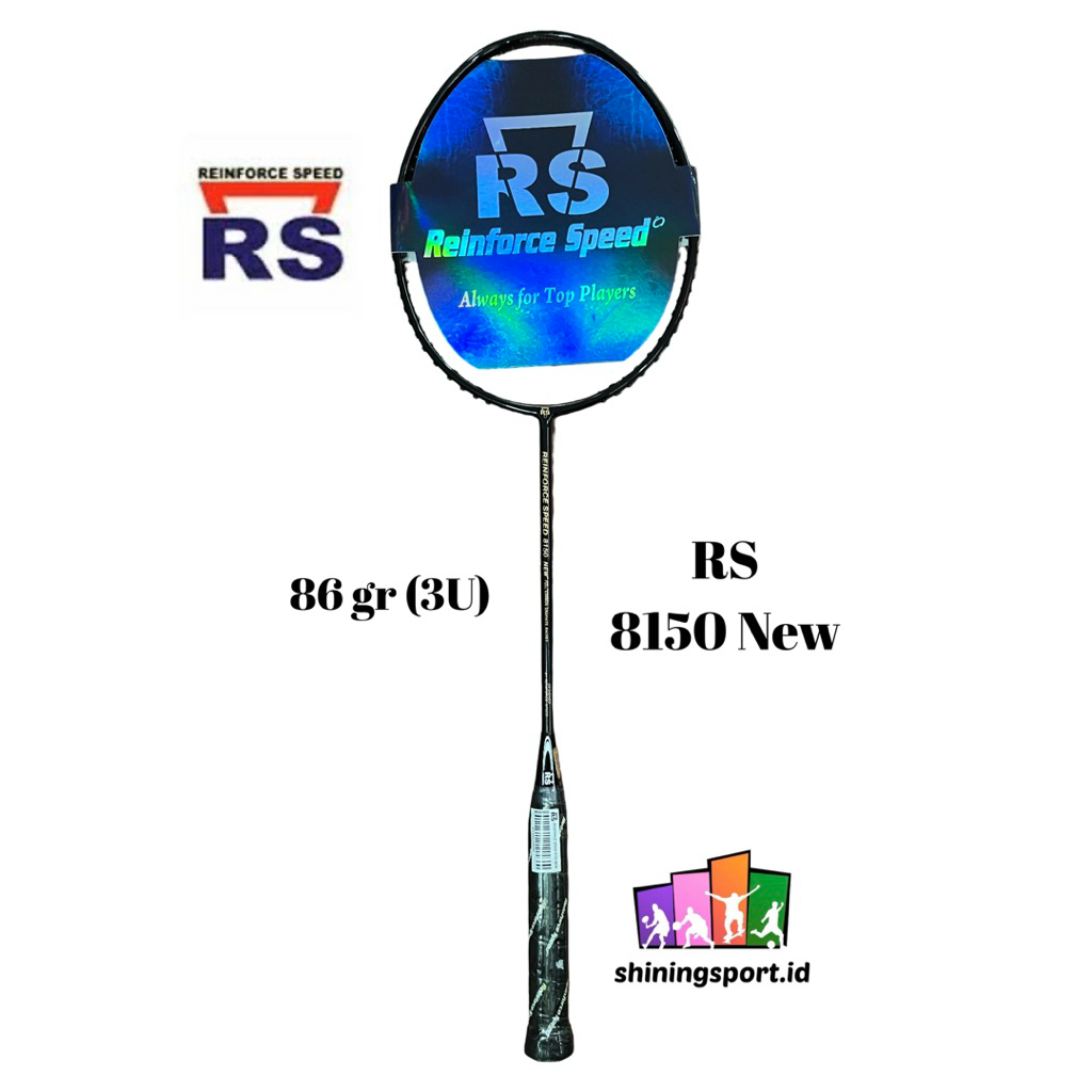 Raket Badminton RS 8150 New (+ FREE KAOS & TOWEL GRIP 2 PCS)