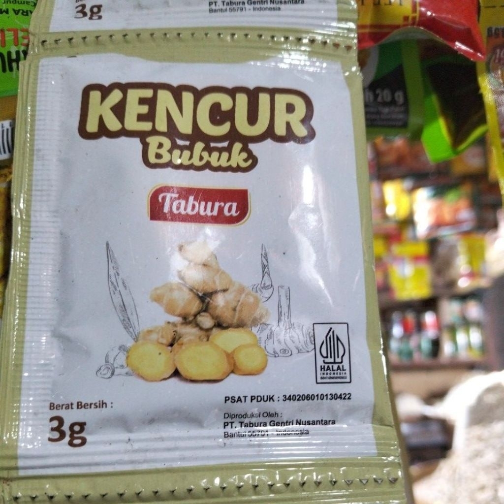 Kencur bubuk sachet 3 g