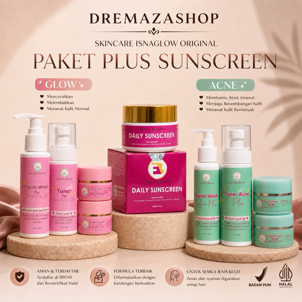 LEVEL UP ISNA GLOW + SUNSCREEN || ORIGINAL