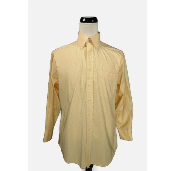 Kemeja pria lengan panjang Tommy Hilfiger lifetime collar button shirt kemeja formal kemeja kantor