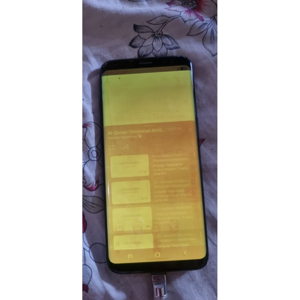 samsung s8 lcd fliker ada retak