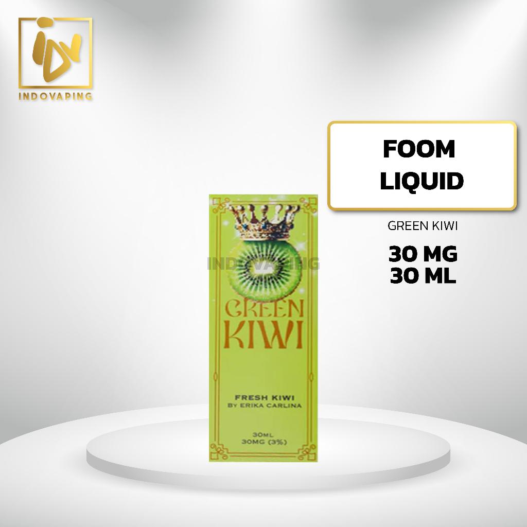 Liquid Vapor Vape - Foom Liquid 30mg 30ml Green Kiwi By Foom