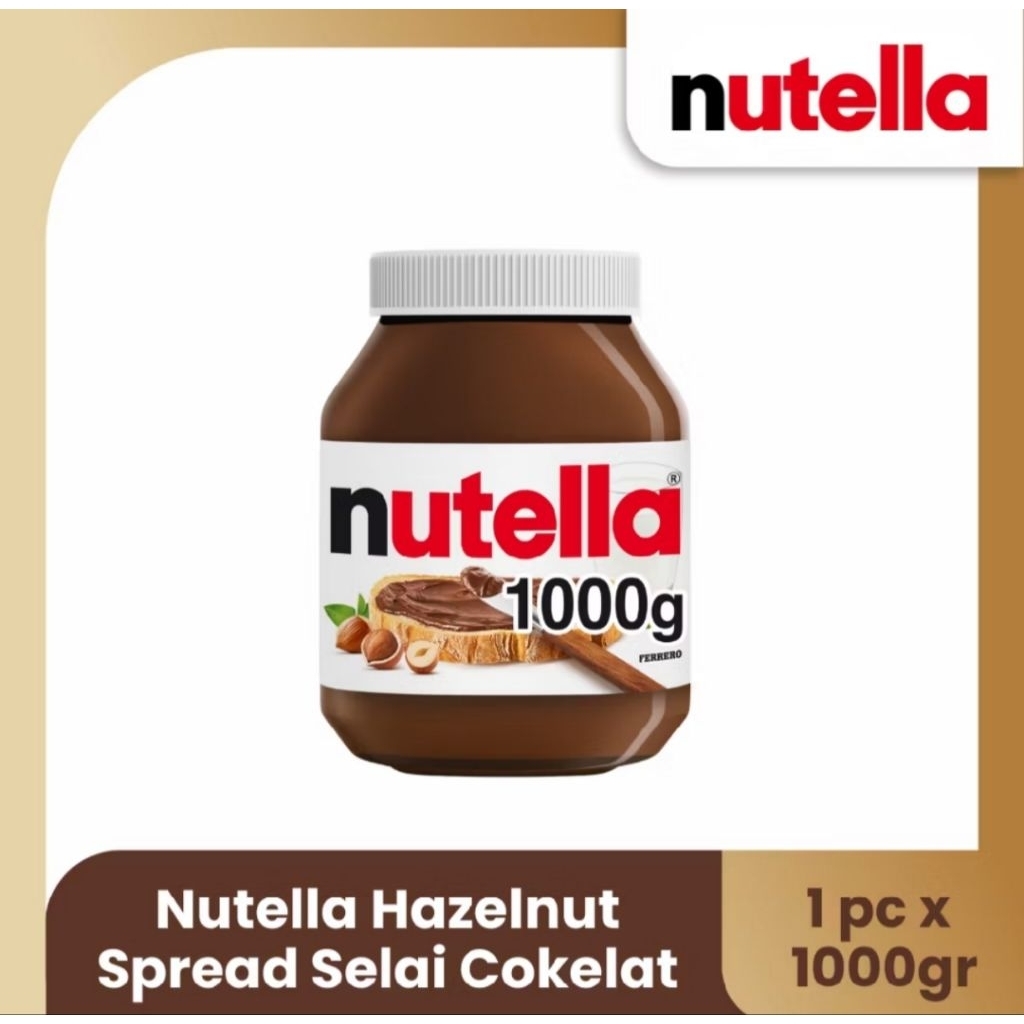 Nutella Hazelnut Spread 1000g/1Kg