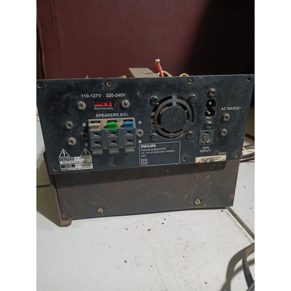 Kit Subwoofer Philips FWD-186.