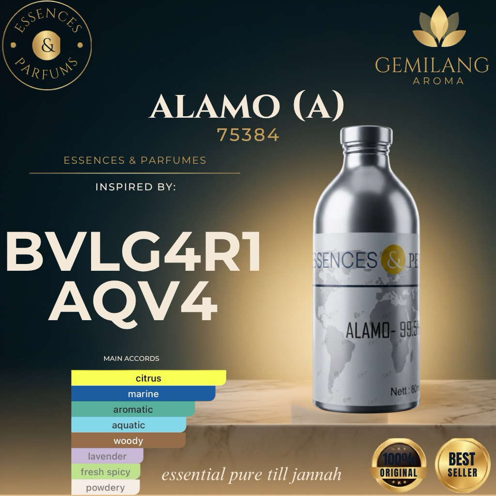 BIBIT PARFUM ESSENCES ALAMO GRADE A SEGEL 500GRAM