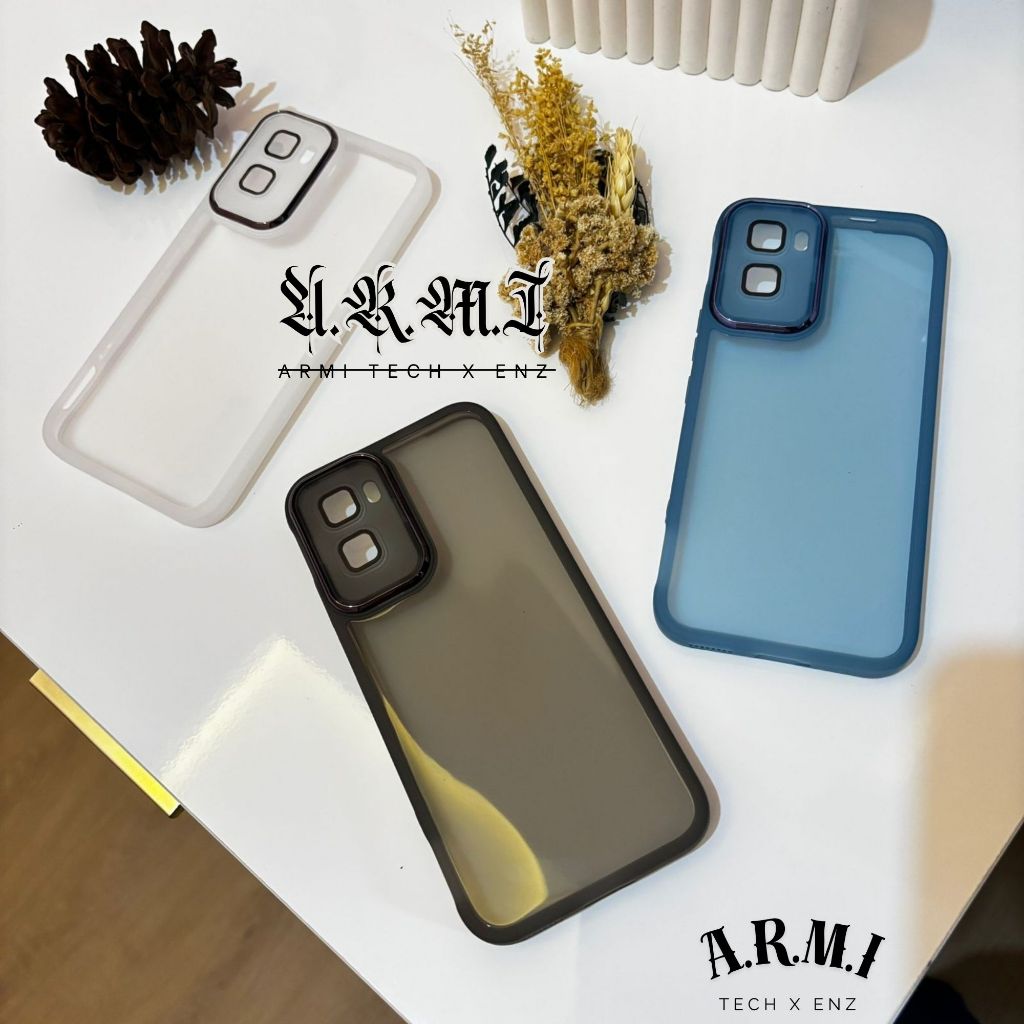 Softcase Infinix GT 50 Pro 5G Case Dual Tone Candy Color Premium Ring Bump Casing Camera Protector