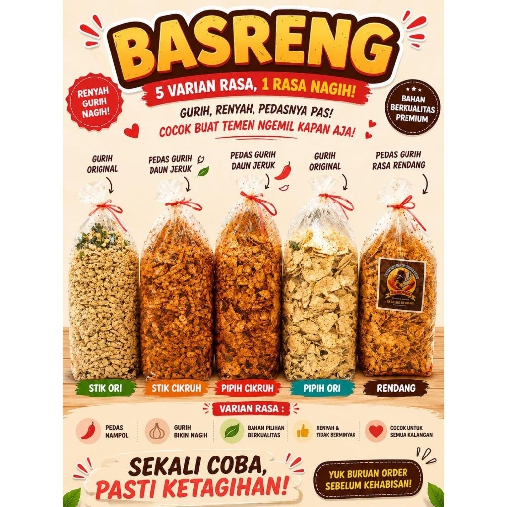 Basreng JUARA 1 ball