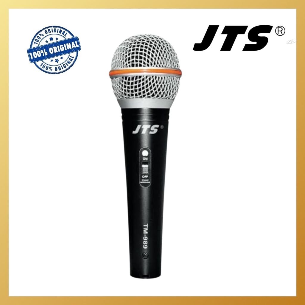 JTS TM-989 Microphone Vocal Dynamic Cardioid