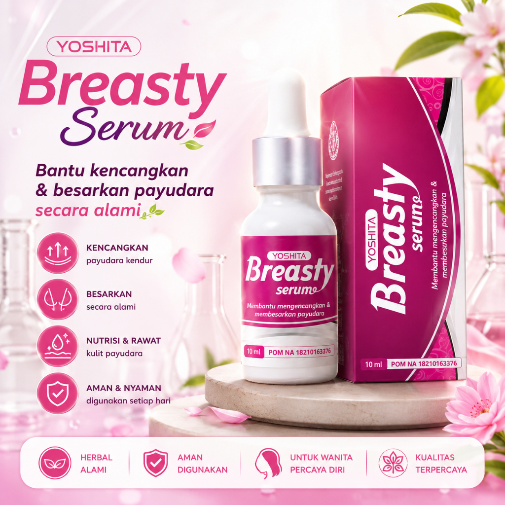 Yoshita breasty serum perawatan payudara