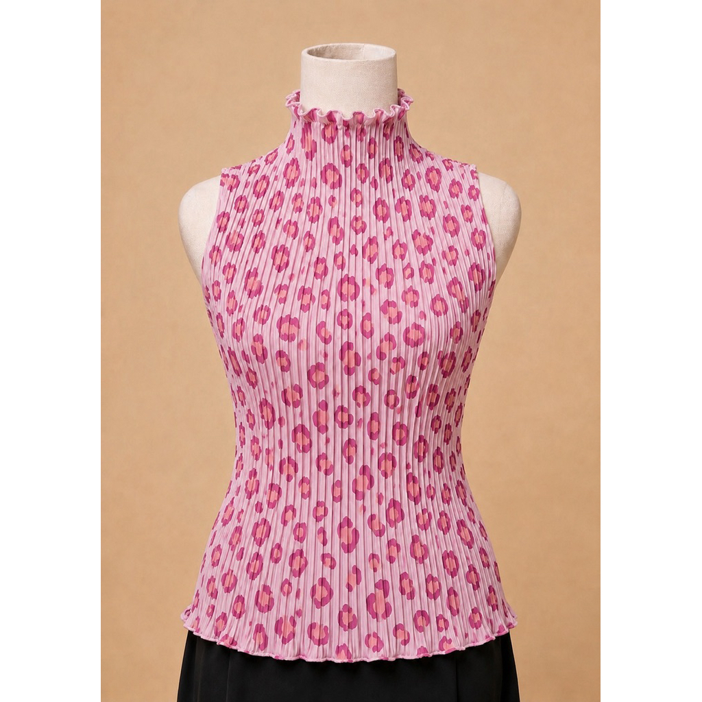 VOL 2 READY STOCK - Pleats top atasan plisket motif pleated pleatsi