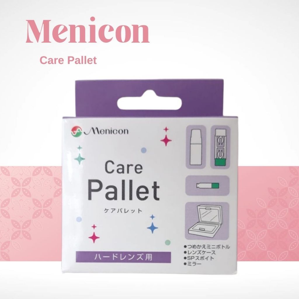 MENICON CARE PALLET / MENICON STATER PACK / TEMPAT SOFTLENS KHUSUS RGP