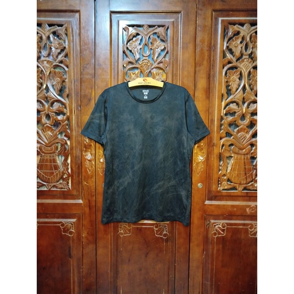 KAOS JERSEY RUNNING OLAHRAGA SPORT DRYFIT UNI QLO SIZE XL SECOND