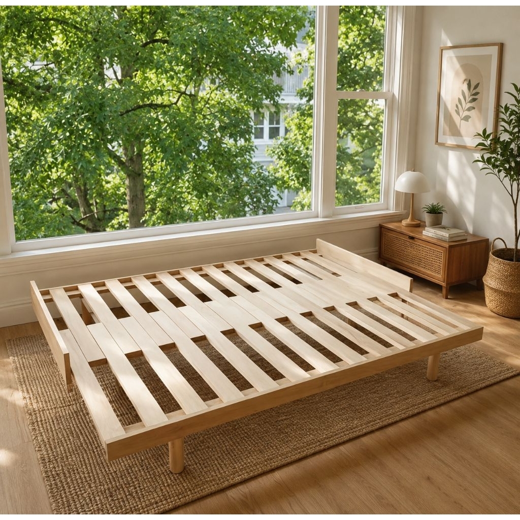 DIVAN ALAS KASUR minimalis divan  sliding alas kasur kayu