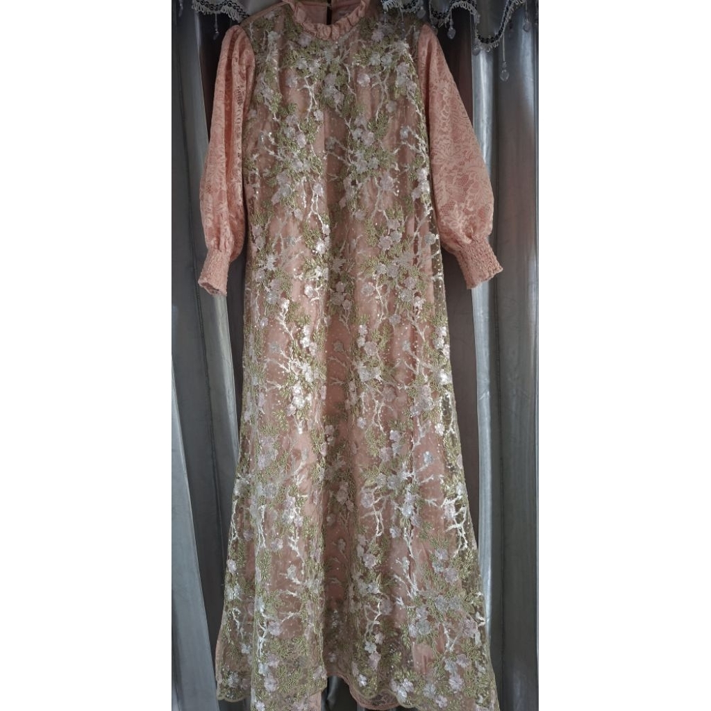 Pl dress brukat haidee & orlin