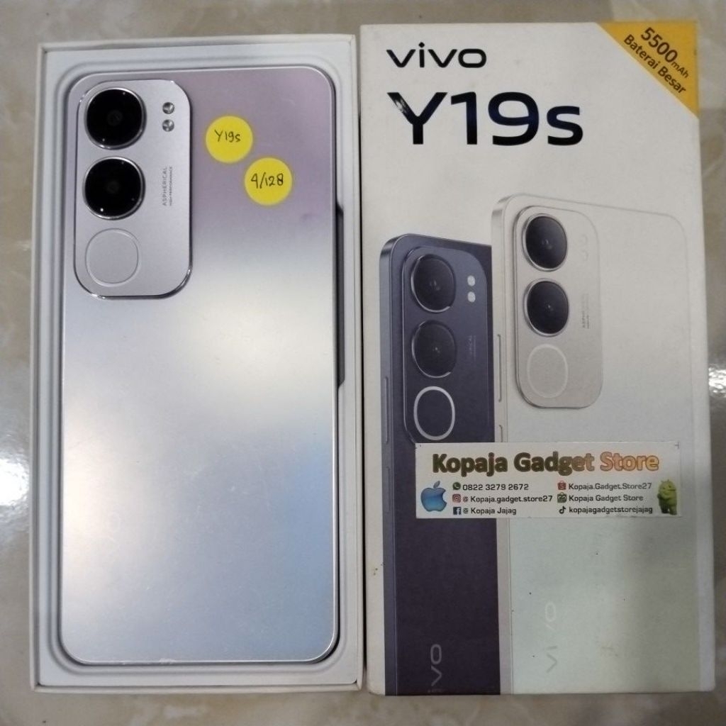 Vivo Y19s 4/128 second fullset