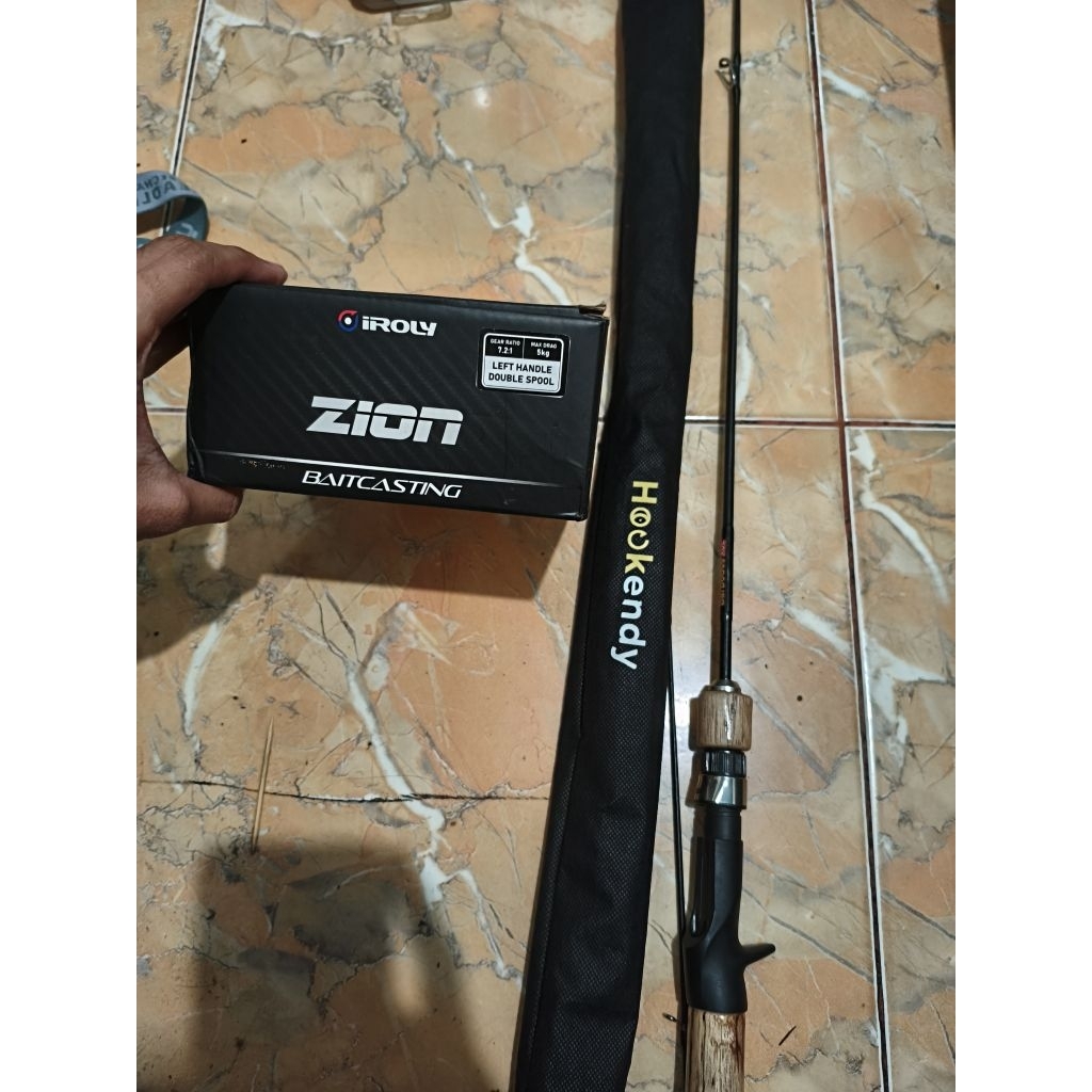 1 set joran pancing casting BC iroly zion dan hockendy