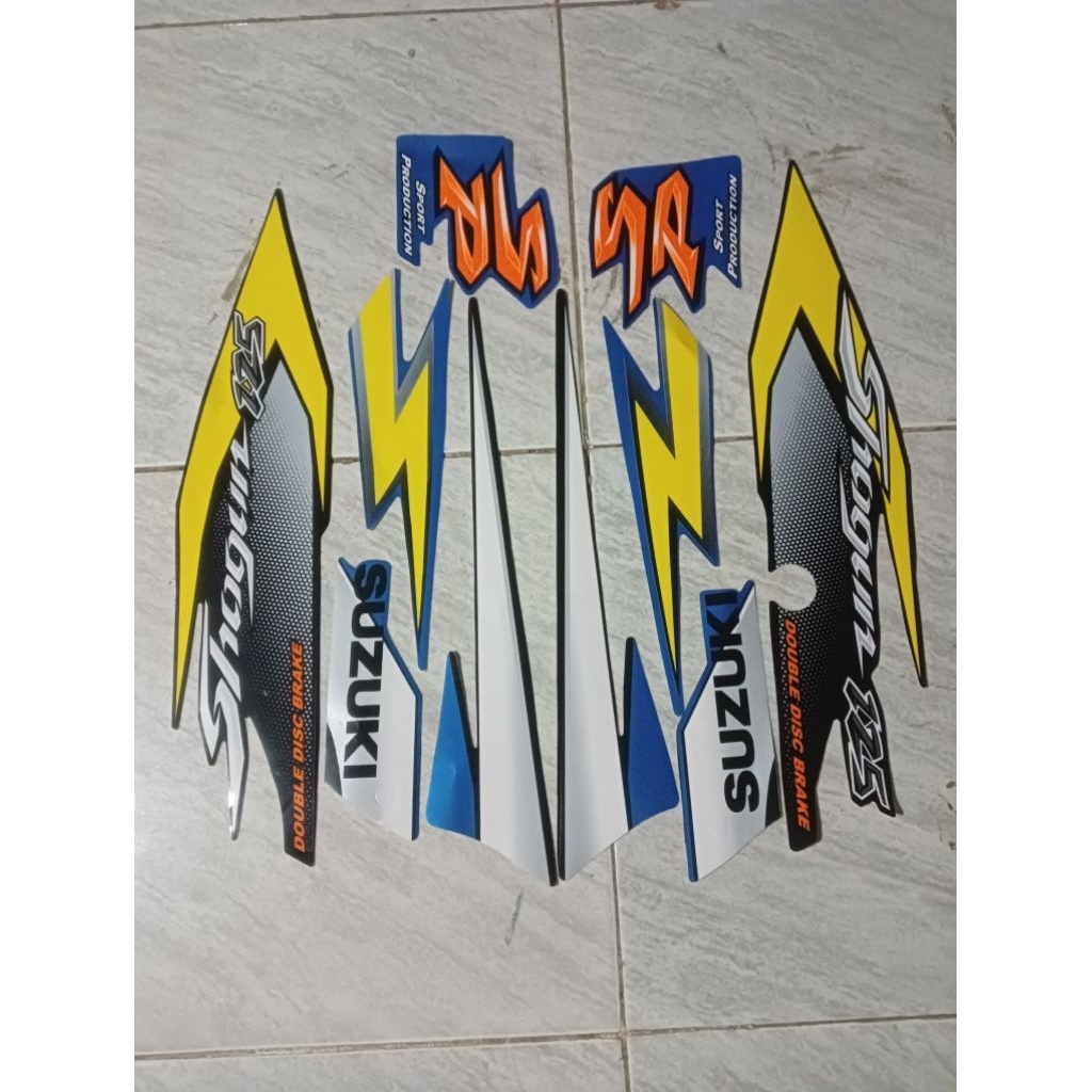 Stiker Shogun SP 2006