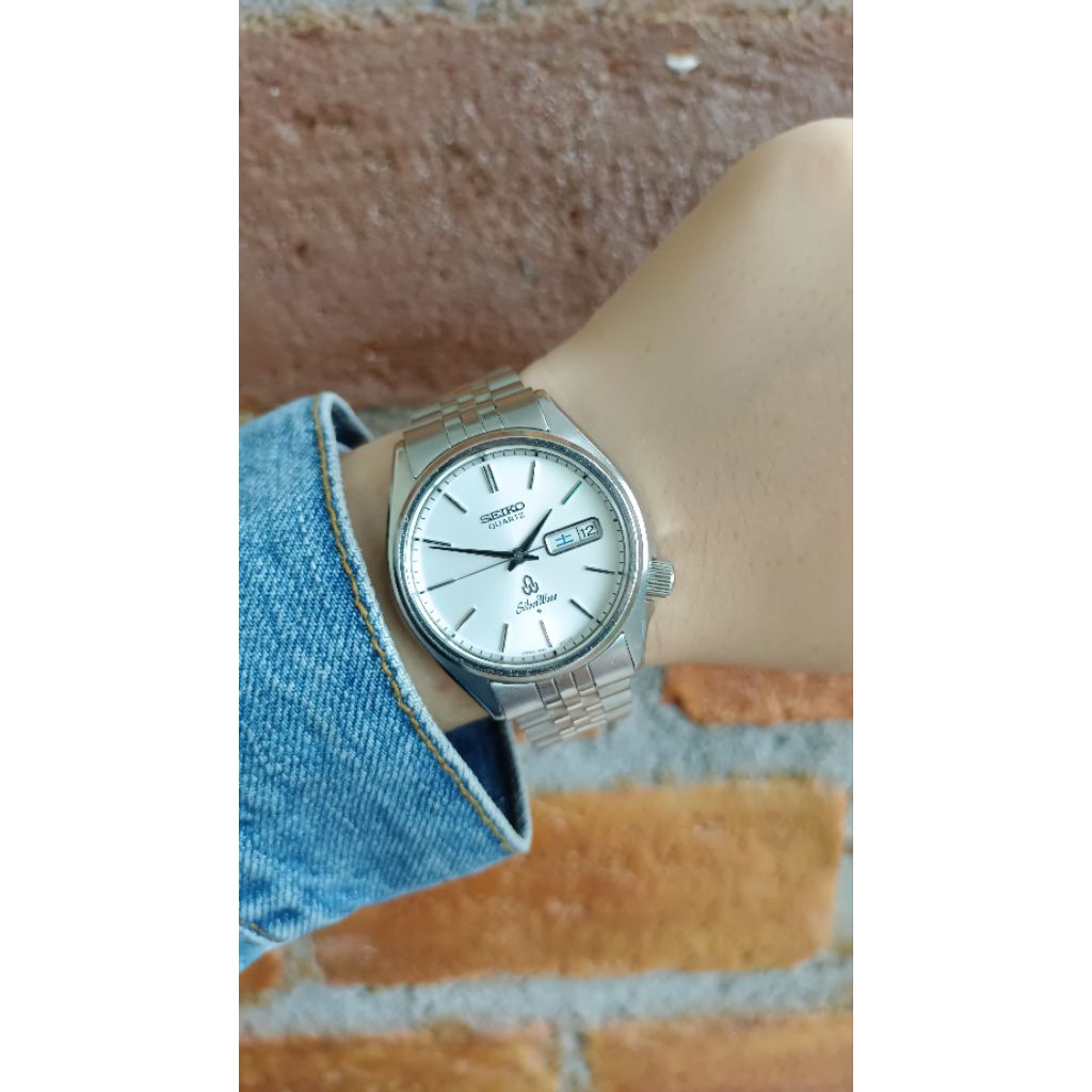 Seiko SilverWave 1978 Vintage Quartz Watch Day Date