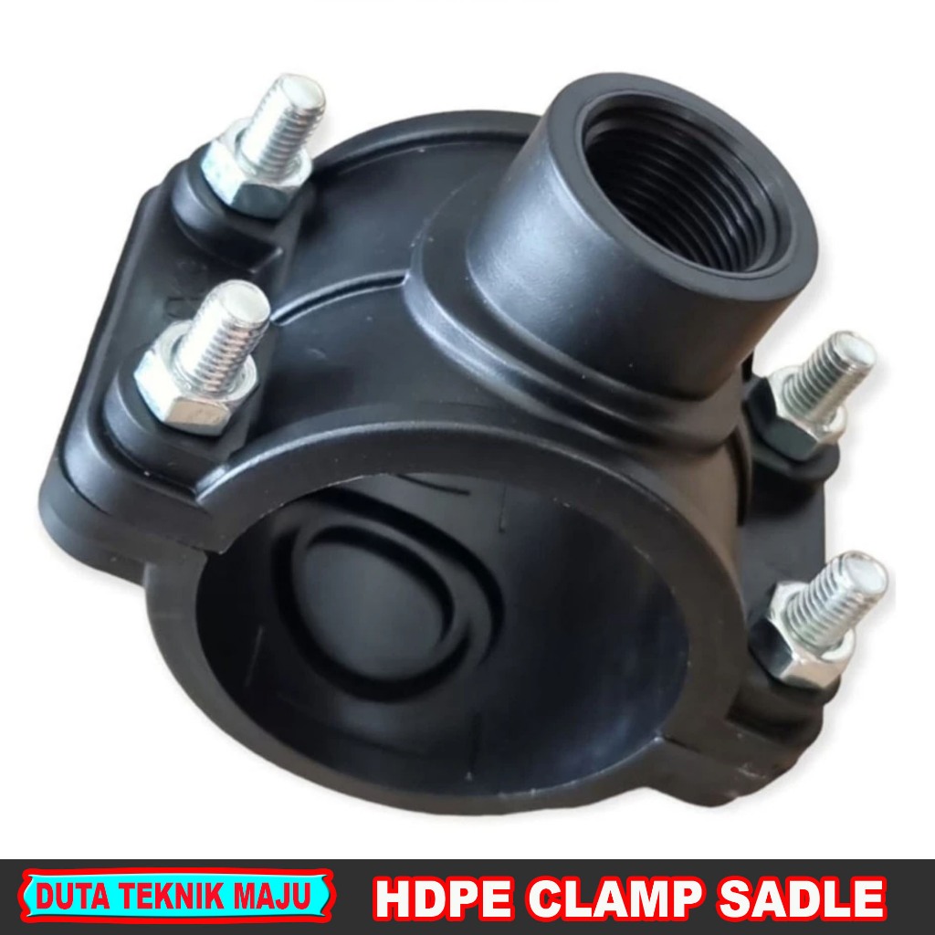 Clamp Saddle Hdpe 63 mm x 25 mm - Clam Sadle Pipa HDPE 2" x 3/4 inch